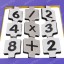 Детская интерактивная игровая панель «Цифры» FIFLIPNUM6NGP-B