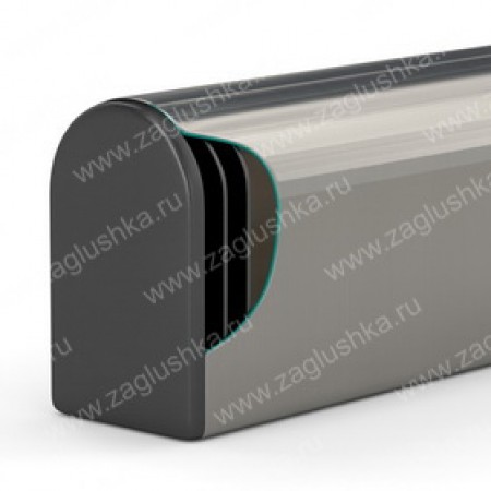 Заглушка пластиковая внутренняя для труб 20х40 мм 110611302 Заглушка пластиковая внутренняя для труб 20х40 мм 110611302